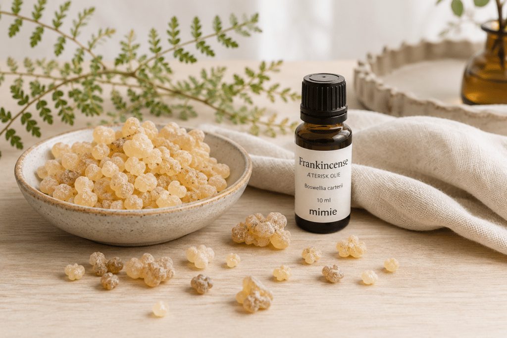 Frankincense æterisk olie og harpiks