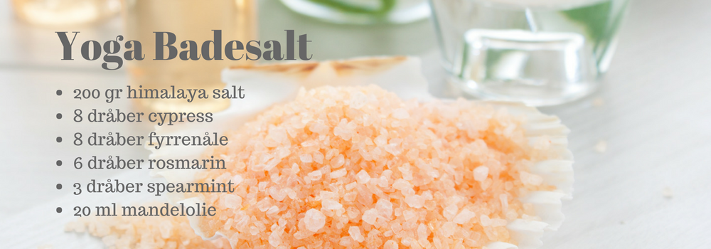 badesalt Aromaterapibad