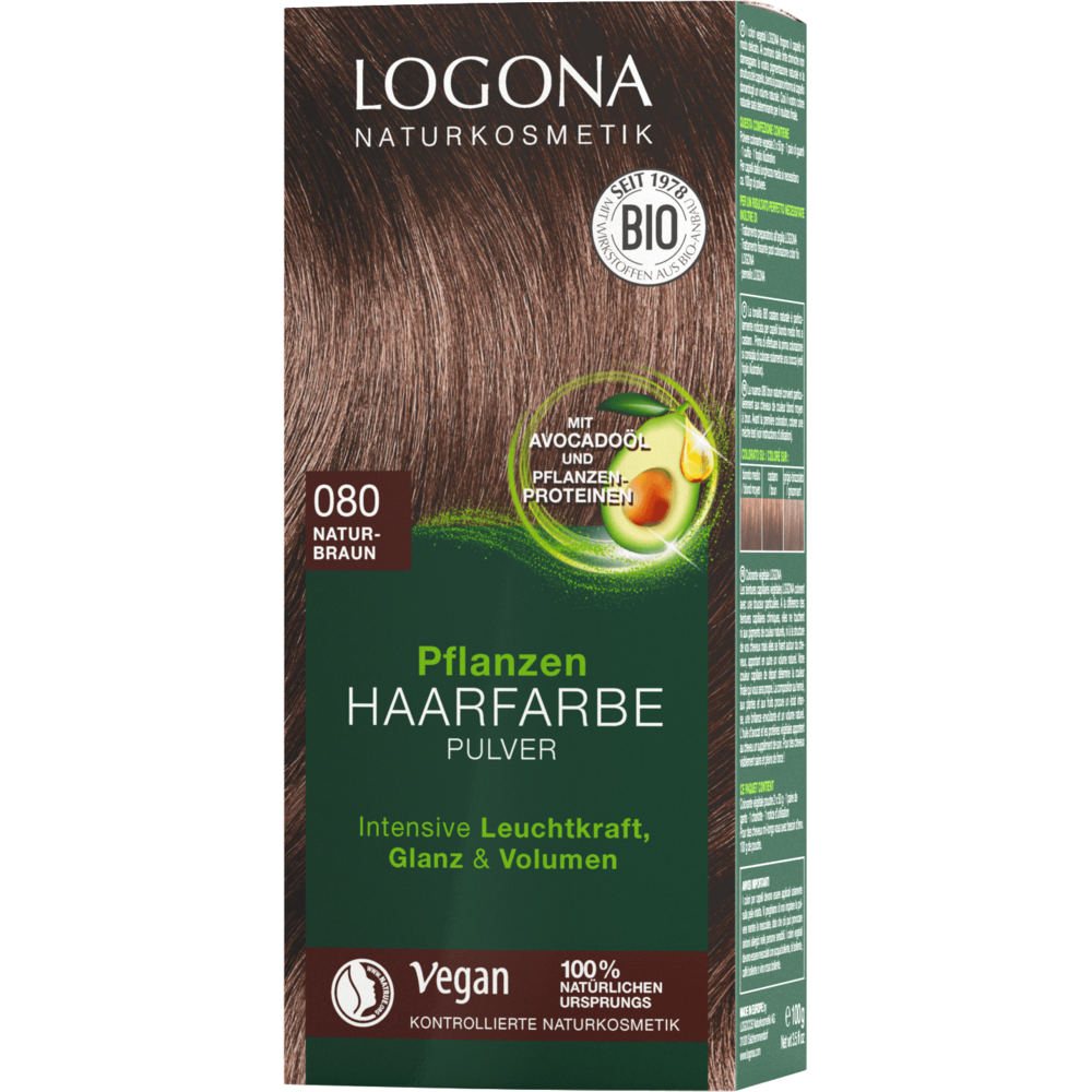 Logona Color Cream Bordeaux/Vinrød økologisk hårfarve uden kemikalier