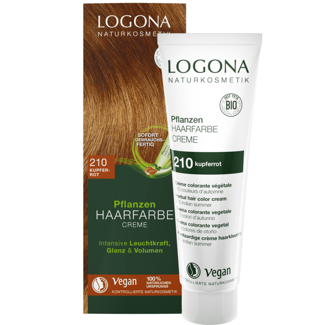 Logona Hårfarve | testvindende, vegansk | 100% naturlig | Mimie.dk