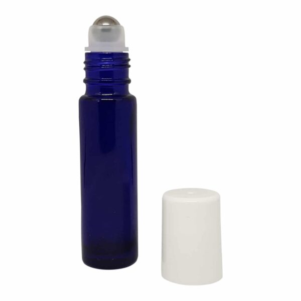 Roll-On glasflaske blå 10 ml
