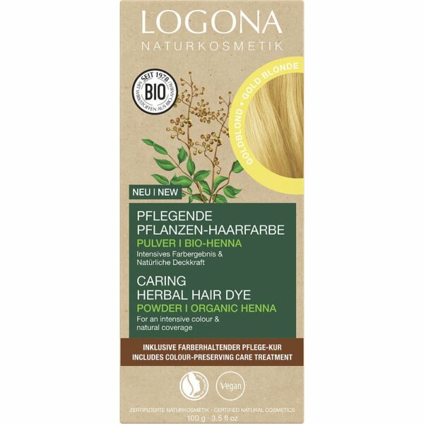 Logona Hårfarve Gold Blond