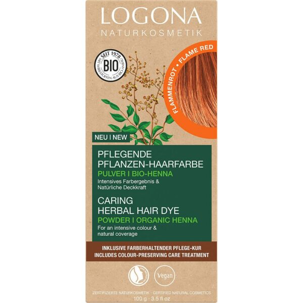 Logona Hårfarve Flammerød
