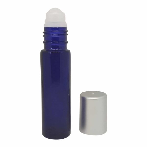 Roll-On glasflaske blå 10 ml