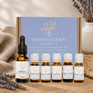 Mimie Aromaterapi Startsæt 1 med æteriske olier