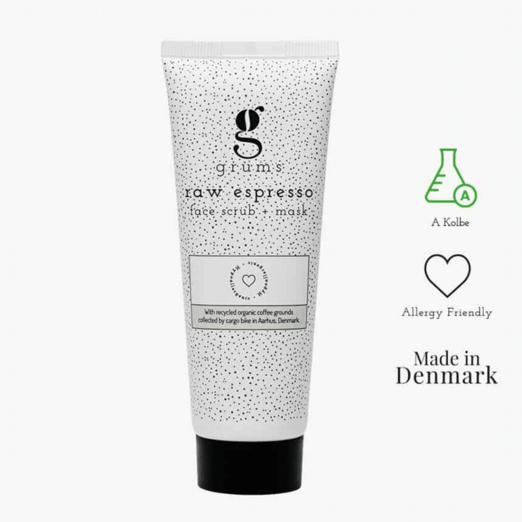 Køb Grums Raw Coffee Face Scrub Upcycled Kaffegrums Mimie