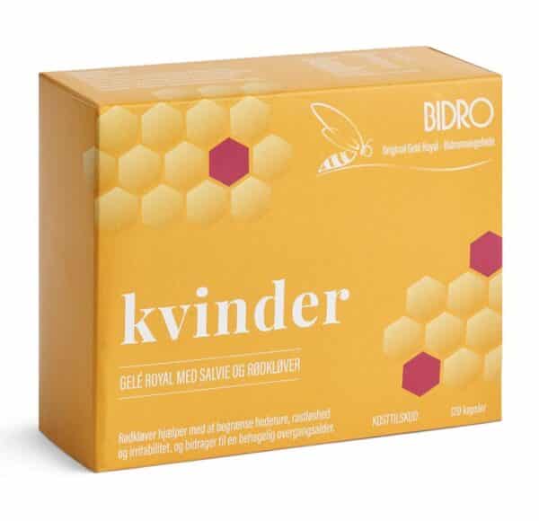Bidro Kvinder - Gelé Royal med Salvie & rødkløver - 120 kapsler