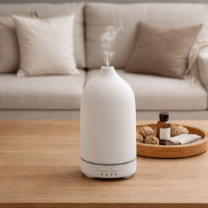 mimie aromadiffuser i sten hvid