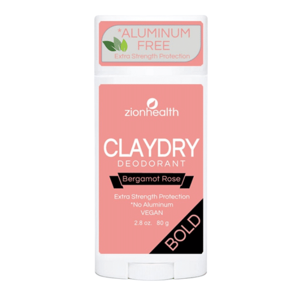 zionhealth - Bio Claydry™ deodorant - Bergamot Rose