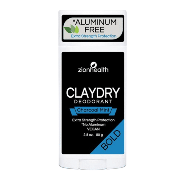 zionhealth - Bio Claydry™ deodorant - Charcoal mint