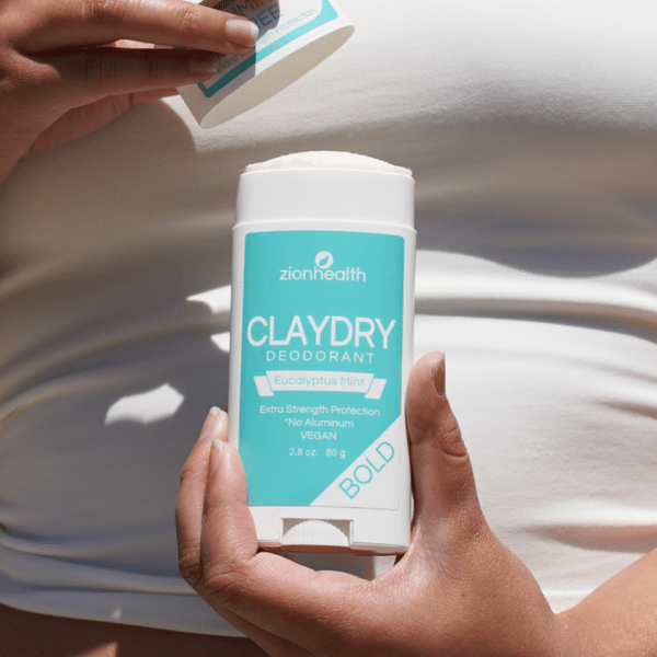 zionhealth - Bio Claydry™ deodorant - Eucalyptus mint