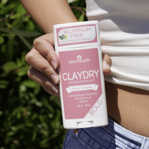 zionhealth - Bio Claydry™ deodorant - Sweet Amber