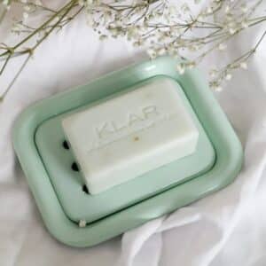 KLAR - Emalje Sæbeskål - Mint