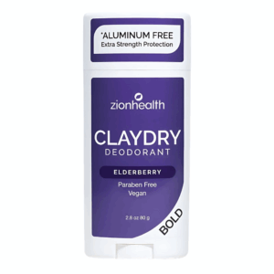 zionhealth Bio Claydry™ deodorant - Elderberry