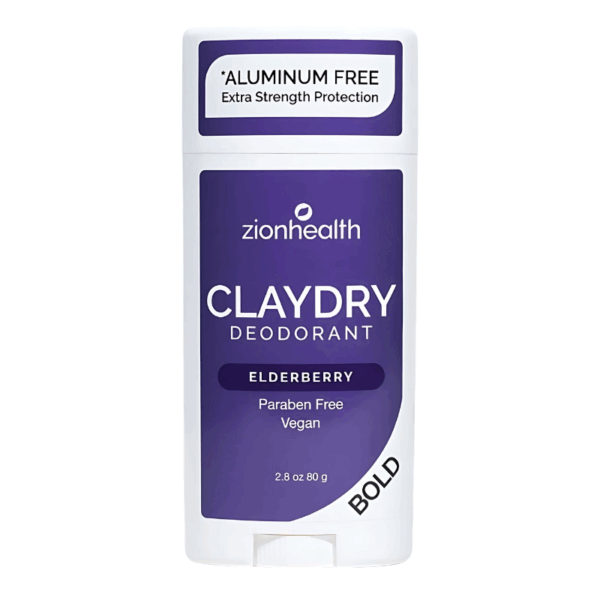 zionhealth Bio Claydry™ deodorant - Elderberry