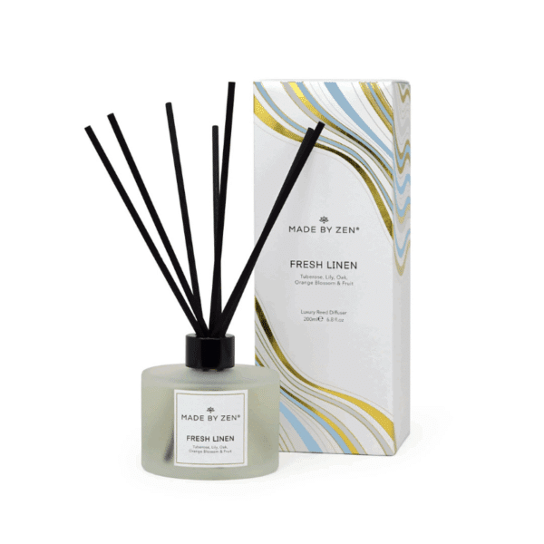 Made by Zen Luxury Reed Diffuser Fresh Linen - Billede 2