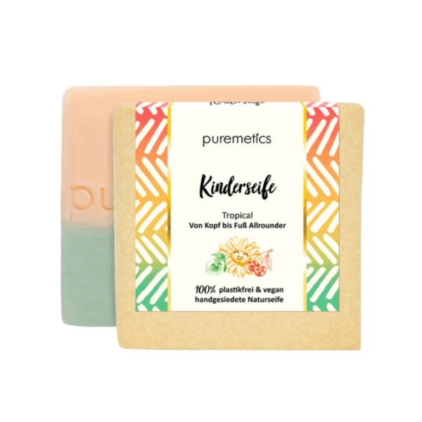 Puremetics - Kids allround sæbebar - Tropical