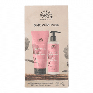 Urtekram Gaveæske Soft Wild Rose Body Lotion & Body Wash