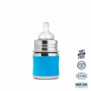 Pura® - Kiki™ Baby Sutteflaske 0+ mdr. Aqua 150ml - Slow flow