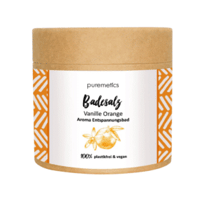 Puremetics Badesalt - Vanilje & Appelsin