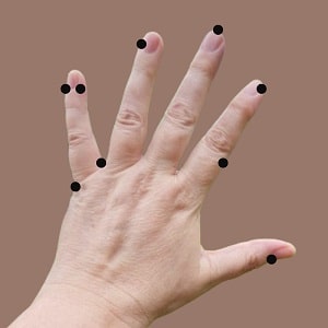 Akupressur Ring - Kobber