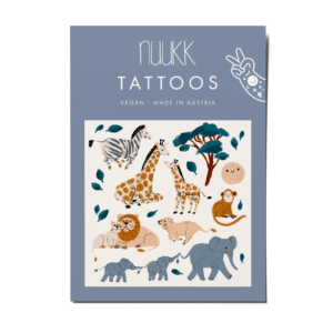 NUUKK børnetatoveringer safari