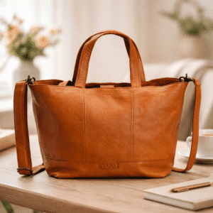 Muud Hiba Zipper Shopper | Whisky