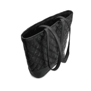 Muud Betsy Quilted Shopper | Sort Læder