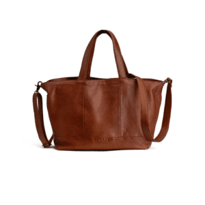 Muud Hiba Zipper Shopper | Rich Brown