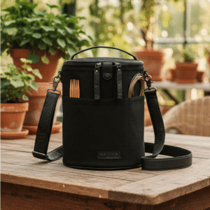 Muud Canvas Saturn Projekttaske | Sort