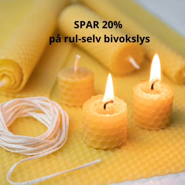 🎄 December Hygge 🎄

Lav de fineste håndrullede lys i bivoks🐝

Du sparer 20% på vores pakker med 5 bivoksplader og væge til at lave max 10 lys

#bivokslys #decemberhygge #familiehygge